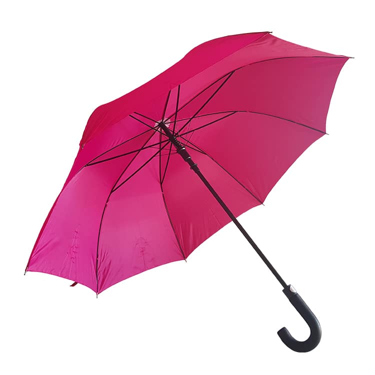 Se Pink paraply når du vil ses af andre på de grå dage - Luna hos Paraplybutik.dk