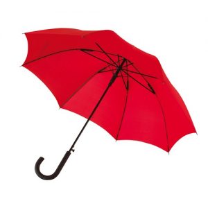 rød paraply