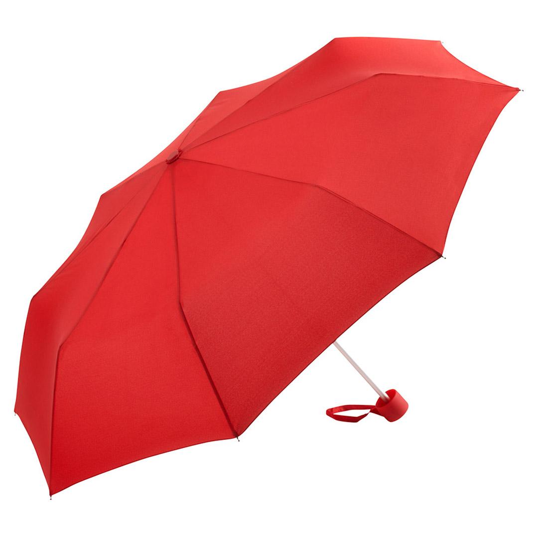 Paraply rød med stor diameter taskeparaply - Karla
