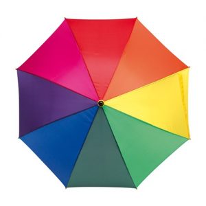 Automatisk regnbue paraply