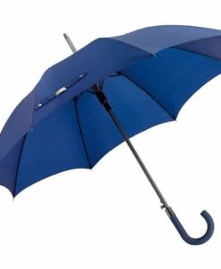 Retro blå paraply