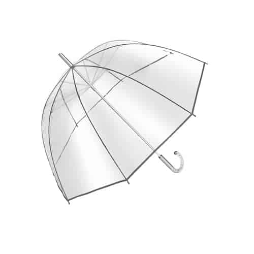 gennemsigtig paraply
