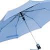 Stor taskeparaply lyseblå