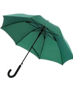 Stor mørke grøn paraply