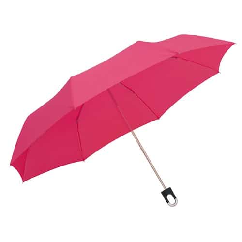 Billig pink paraply med stor diameter 98 cm - Edward