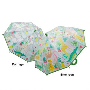 Børneparaply til pige 