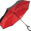 Omvendt paraply rød