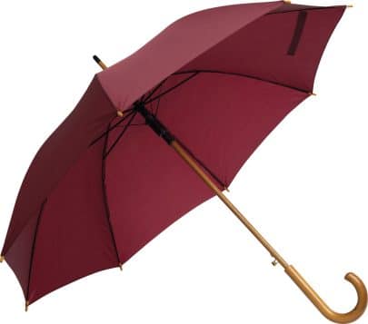 Træhåndtag paraply