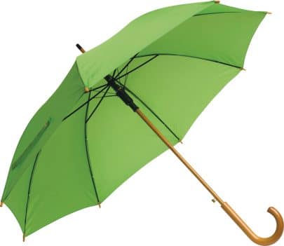 paraply til daglig brug Oscar lysegrøn stokparaply