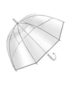 Transparent paraply