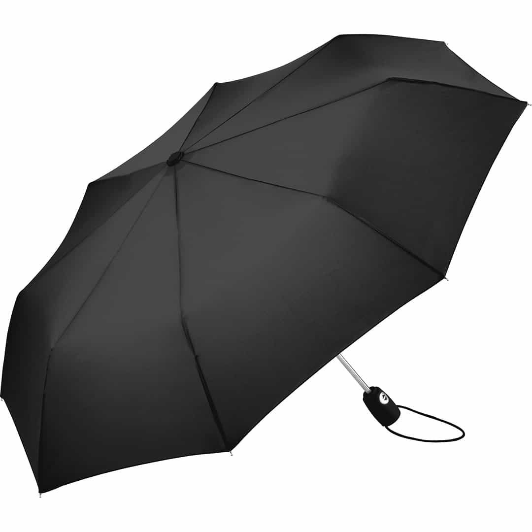 Taskeparaply stormsikker – Hugo mini paraply med windproof stel