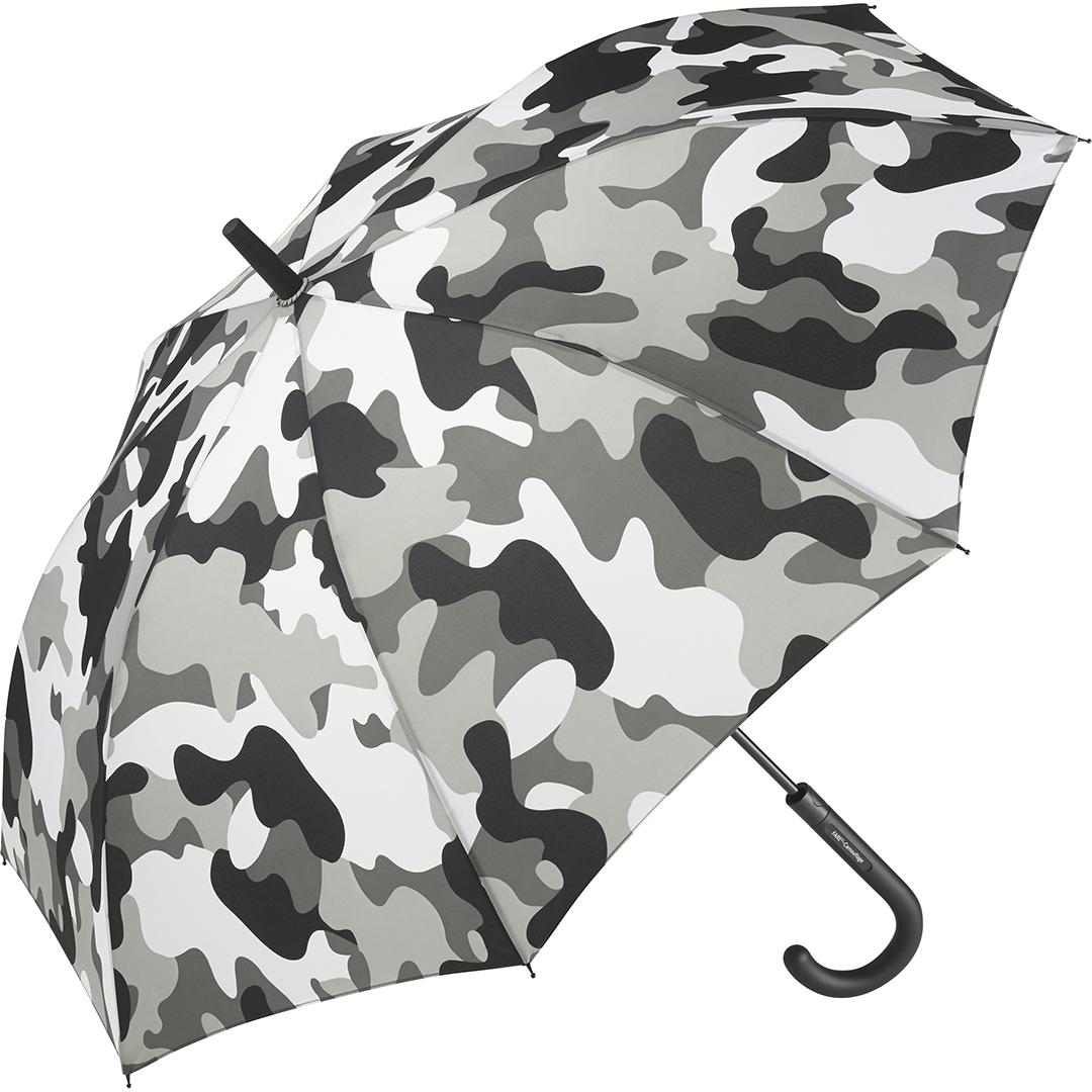 Grå camouflage paraply – automatisk windproof paraply i høj kvalitet Camouflage grøn