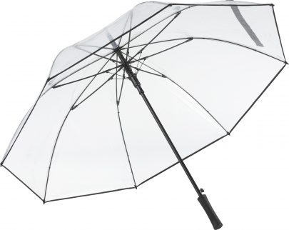 Store gennemsigtige paraplyer
