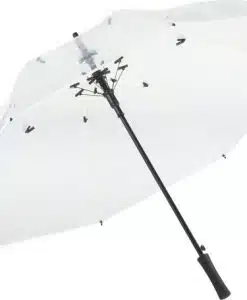 stor gennemsigtig paraply