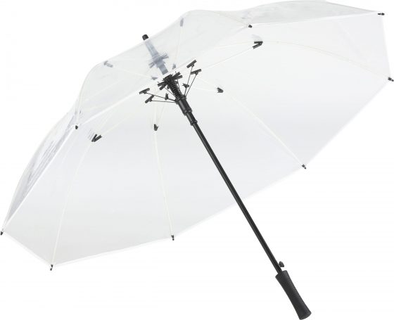 Stor gennemsigtig paraply med billig GLS fragt - Philippa