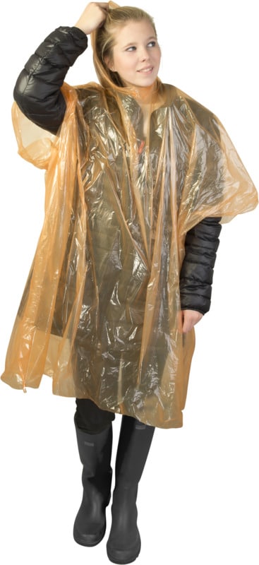 Poncho - Klar - 120 cm i diameter - Paraplybutik.dk