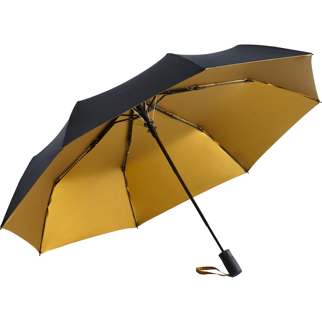 Billede af Gold taske paraply en rigtig luksus paraply