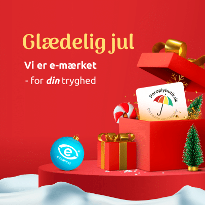 Jul hos Paraplybutik og E mærket shop
